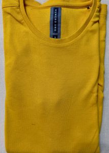 Men's Mustard Yellow T-Shirt