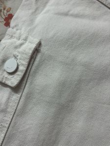White Cargo Pants
