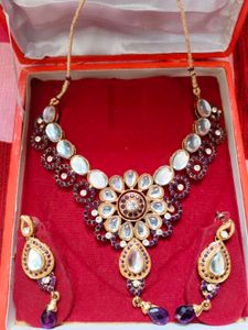 Stunning Ethnic Necklace and Earring Set