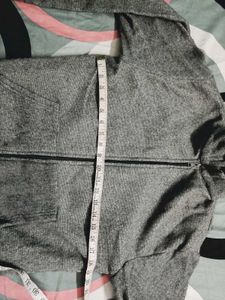 Unused Grey Zip sweater