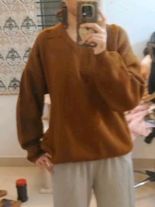 Cozy V-Neck Knit Woolen Sweater
