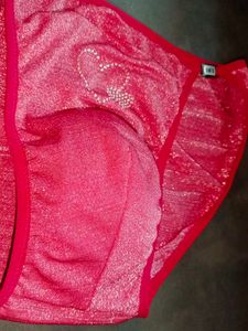 Mens Sexy Red Shimmery G String Briefs
