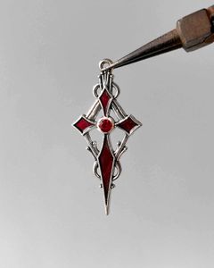 Gothic Cross Pendant charm