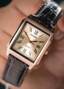 Casio Gold Tank Analogue Watch