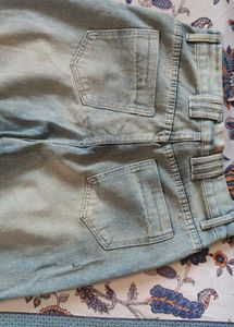 Savana Light Blue Straight Fit Jeans for Women |