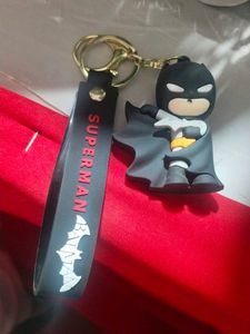 Batman & Superman Keychain