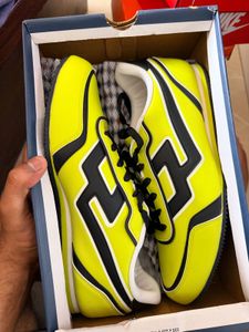 Lee Cooper Bright Yellow & Black Sneakers (New)