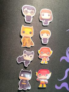 Kinderjoy Funko Miniatures  Stickers Combo