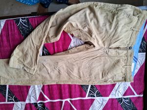 Scullers Trousers Beige Color.crew Fit 32/34 Waist