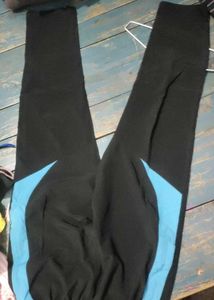 Stylish Black & Blue Athletic Pants