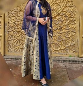 Blue &amp; Gold Gown