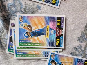 Cricket attax silver, rookie, and emerging cards