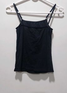 Black Spaghetti Strap Tank Top