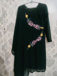 designer one sided kaftan kurti