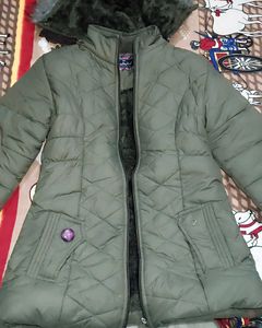 Hooded Fur Winter Jacket
