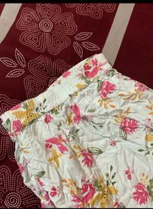 Floral Print Kurta Top