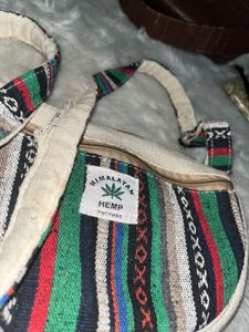 Himalayan Hemp Crossbody Bag