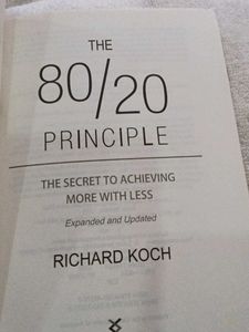 The 80/20 Principle