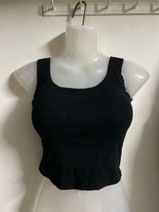 Black Basic Tank Top