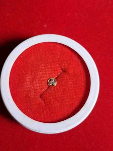 Elegant Diamond Nose Pin gold