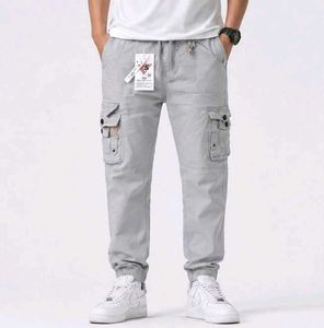 Grey cargo pant