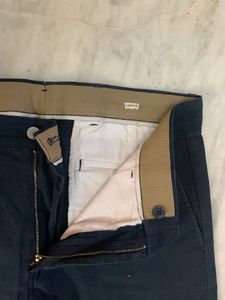 Men's Navy Blue Chinos