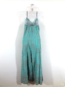 Blue Printed Jumpsuit