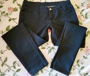 Classic Black Denim Jeans