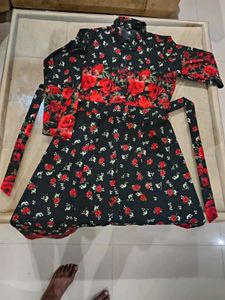 Beautiful Floral Printed Dress Material