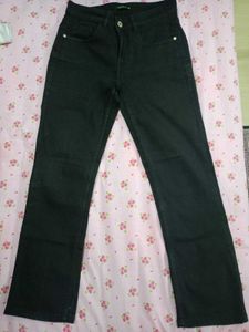 Classic Black Denim Jeans