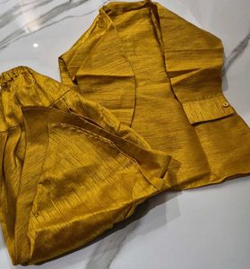Kids Silk Kurta Pajama Set