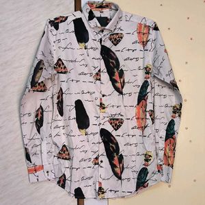 New Satin Print Shirt 🪶