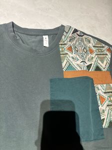 Unique Boho Pocket T-Shirt