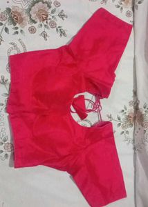 Elegant Pink Paisley Saree with Blouse