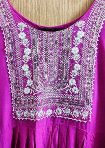 Embroidered co-ord set