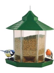 Green Bird Feeder