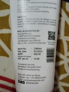 Vitamin C Day Lotion Face Moisturizer