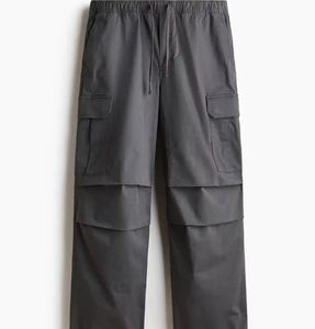 Grey Cargo Wide Leg Pants BRAND NEW