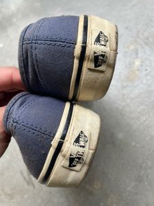 Blue Vans Authentic Sneakers