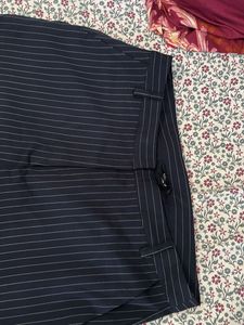 Chic Pinstripe Wide-Leg Pants