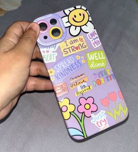 Cute Lavender Phone Case with Positive Quotes
