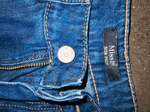 Wide Leg Denim Jeans