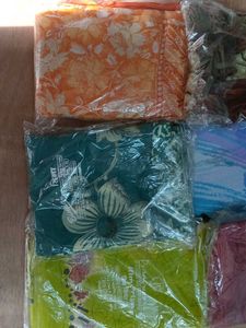 New Assorted Sarees - Set of 6