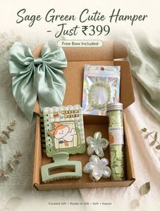 Sage Green Cutie Hamper Gift Set
