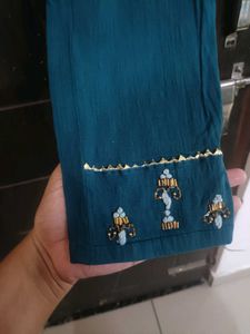 Embroidered Kurta Set with Dupatta