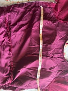 Beautiful Royal Pink Heavy Work Gown