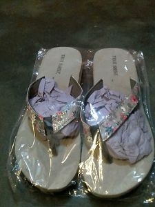 Cute Floral Flip Flops