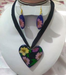 Handmade Resin Jewellery Set