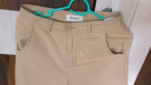 GEHANKU Beige Cargo Pants