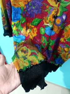 Floral Print Top